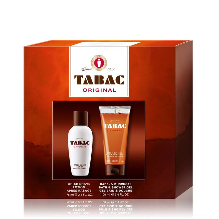Tabac - Coffret homme avec lotion après-rasage Original 75 ml et gel douche nettoyant corps entier 100 ml