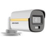 Hikvision Caméra de sécurité fixe Mini Bullet 3K ColorVu avec éclairage double et PoC, résolution 2960x1665, objectif fixe, IP67
