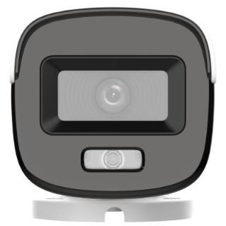 Hikvision Caméra de sécurité fixe Mini Bullet 3K ColorVu avec éclairage double et PoC, résolution 2960x1665, objectif fixe, IP67