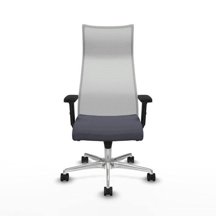 Piqueras y Crespo Albacete Chaise de Bureau Gris foncé et Blanc Piqueras y Crespo Albacete Chaise de Bureau Gris foncé et Blanc