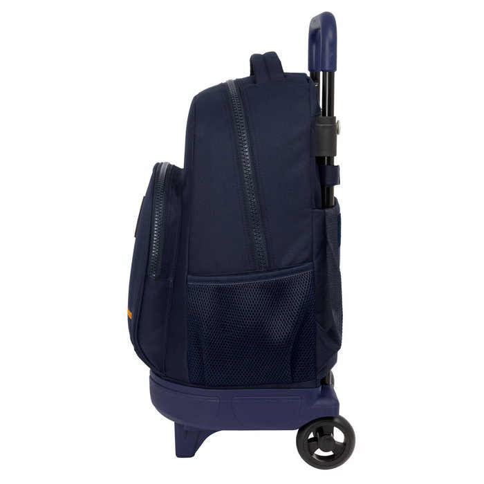 Cartable à roulettes Real Madrid C.F. Blue marine 33 x 45 x 22 cm Cartable à roulettes Real Madrid C.F. Blue marine 33 x 45 x 22 cm