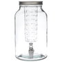 Home Deco Factory Distributeur de boisson 5,5L avec infuseur en verre