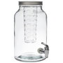 Home Deco Factory Distributeur de boisson 5,5L avec infuseur en verre