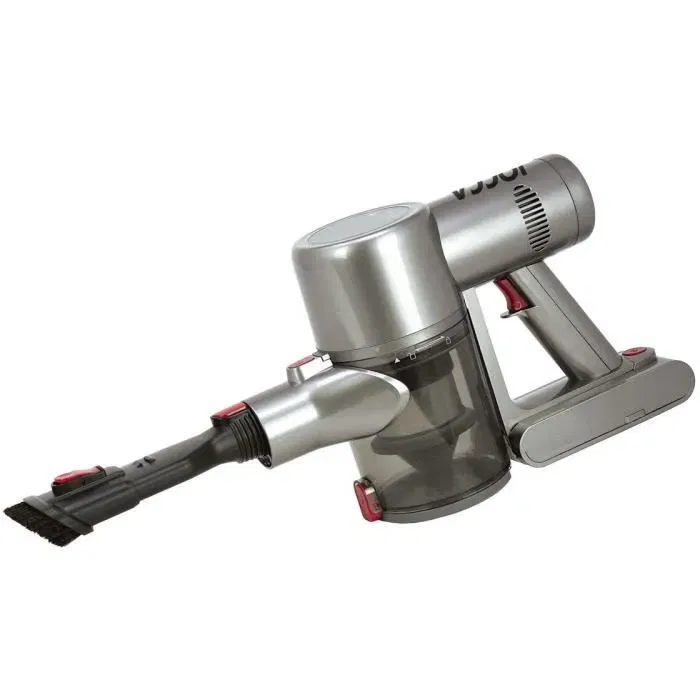 Jocca Aspirateur balai sans fil à écran tactile - 8000 Pa - Autonomie 55 min - 0.7 L - Filtre HEPA - Gris