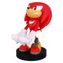 Cable Guy Figurine Porte-Câble Knuckles de Sonic 21cm - Support pour Téléphone, Manettes PS5 DualSense, Xbox Series S/X et iPhone