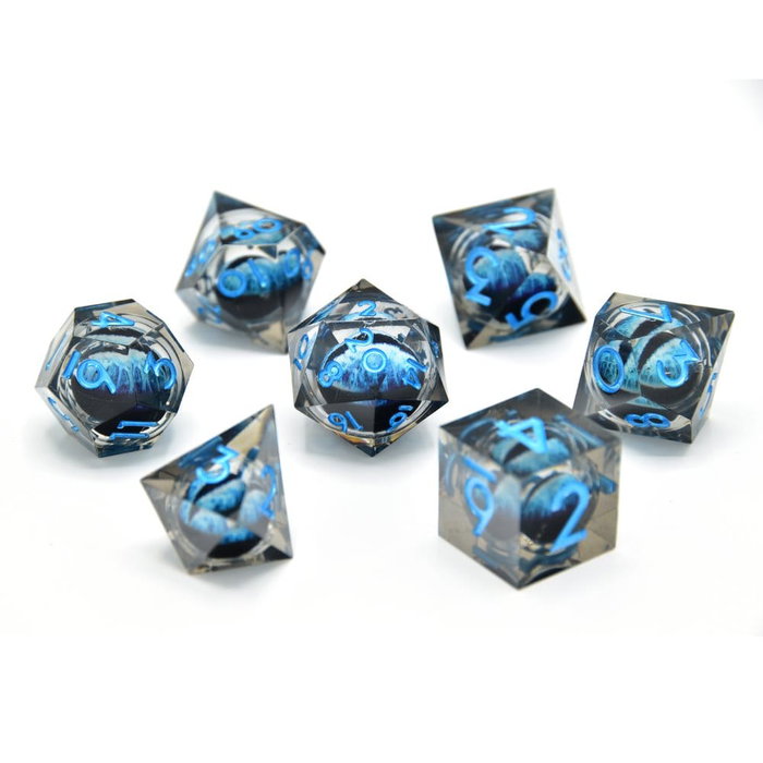 CritStones pack dés Water Dragon's Gaze Floating Eye (7) CritStones pack dés Water Dragon's Gaze Floating Eye (7)