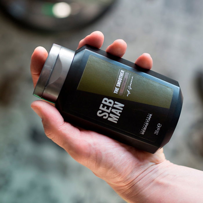 Sebman Après-Shampooing Le Plus Lisse pour Homme, Hydratant et Facile à Coiffer, 250 ml