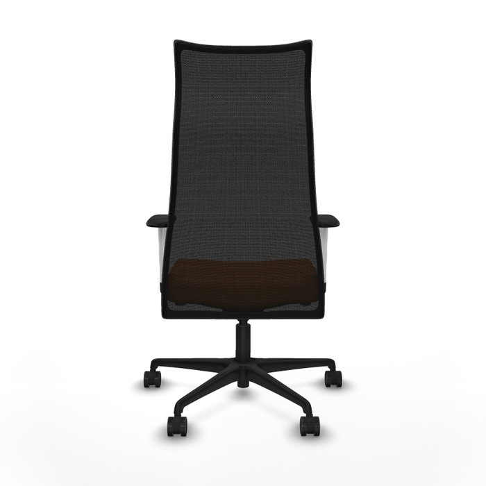 Piqueras y Crespo Chaise de Bureau Albacete Orange et Noir