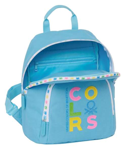 Benetton Mini Mochila "Spring" pour enfant 3 ans, dimensions 25 x 30 x 13 cm