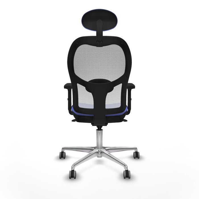 Piqueras y Crespo 2D086G1 Chaise de Bureau avec Appui-tête Bleu clair Piqueras y Crespo 2D086G1 Chaise de Bureau avec Appui-tête Bleu clair