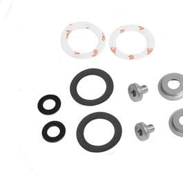 Stilo STIYA0817 - Visière courte et kit de vis pour casque ST5, visière de rechange pour casque de compétition et trackday, accessoire original