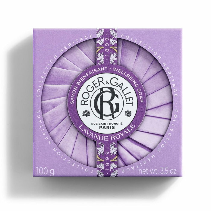 Roger & Gallet Savon Bien-être Lavande Royale 100 g