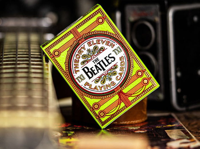 The Beatles jeu de cartes à jouer Green Version The Beatles jeu de cartes à jouer Green Version