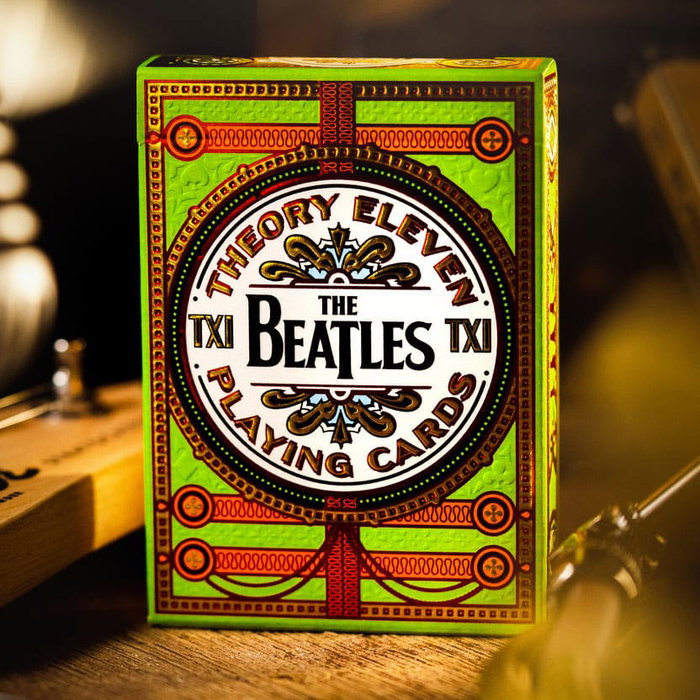The Beatles jeu de cartes à jouer Green Version The Beatles jeu de cartes à jouer Green Version