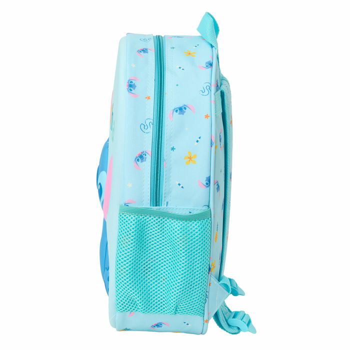 Sac à dos enfant Lilo & Stitch Bleu clair 27 x 33 x 10 cm 3D