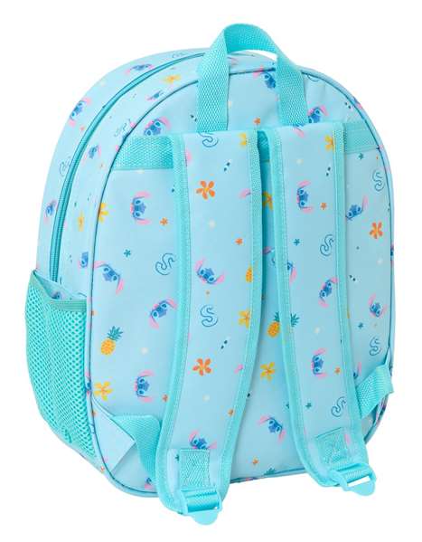 Safta Mochila 3D Stitch 27x33x10 cm – À partir de 3 ans