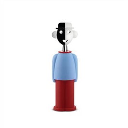 Alessi Sacacorchos Bleu et Bordeaux AM23 LAZR