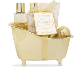 Idc Institute Coffret Scented Bath Gold 4 pièces