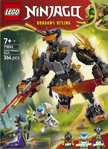 LEGO NINJAGO Meca de Mission de Cole et Zane Dragon 71854 LEGO NINJAGO Meca de Mission de Cole et Zane Dragon 71854