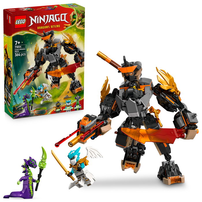 LEGO NINJAGO Meca de Mission de Cole et Zane Dragon 71854 LEGO NINJAGO Meca de Mission de Cole et Zane Dragon 71854