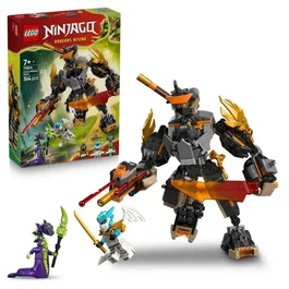 LEGO NINJAGO 71854 La Mission du Robot Cole et du Dragon Zane - Jeu de Construction - Saison 4