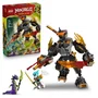 LEGO NINJAGO 71854 La Mission du Robot Cole et du Dragon Zane - Jeu de Construction - Saison 4