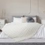 Home Deco Factory Manta Luxury Blanche 140x200 cm