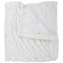 Home Deco Factory Manta Luxury Blanche 140x200 cm