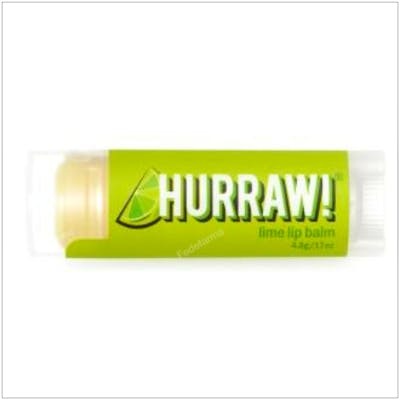 Hurraw Baume à Lèvres Classique Lime – Hydratant Bio et Vegan