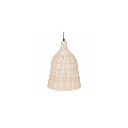 Lampe à suspension Evie en rotin