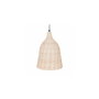 Lampe à suspension Evie en rotin