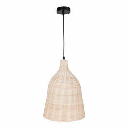 Lampe à suspension Evie en rotin