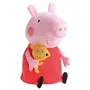 Jemini Peluche Peppa Pig 37 cm - Rose, rouge et jaune - Douce et lavable - Pour bébés à partir de 1 an