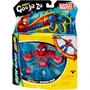Heroes Of Goo Jit Zu - Figurine Marvel Spider-Man Glow Surge 11 cm - Héro extensible et lumineux dans le noir avec texture craquante