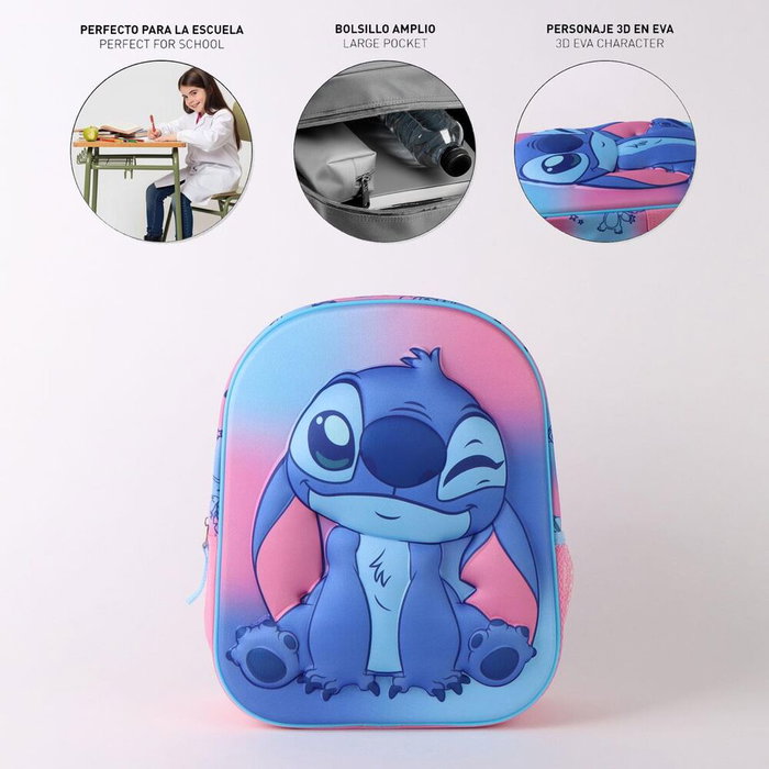 CERDÁ Sac à dos 3D Stitch Disney 30cm
