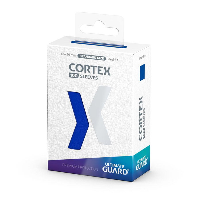 Ultimate Guard Cortex Sleeves Standard Size (100) - Blue Ultimate Guard Cortex Sleeves Standard Size (100) - Blue