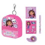 Cerdá Set de papeterie minimochila La Casa de Gabby - Gabby's Dollhouse, 19.5 x 22.5 x 4.5 cm, jouet pour enfants dès 3 ans