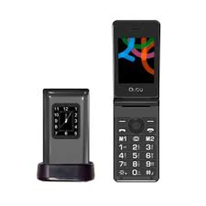 Téléphone portable pour personnes âgées Qubo X-28 4G BK 2,8" Noir