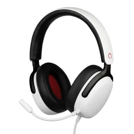 Konix Nexus - Casque gamer circum-aural filaire avec micro, haut-parleurs 40 mm, Jack 3.5 mm - Compatible PC, Nintendo Switch - Blanc