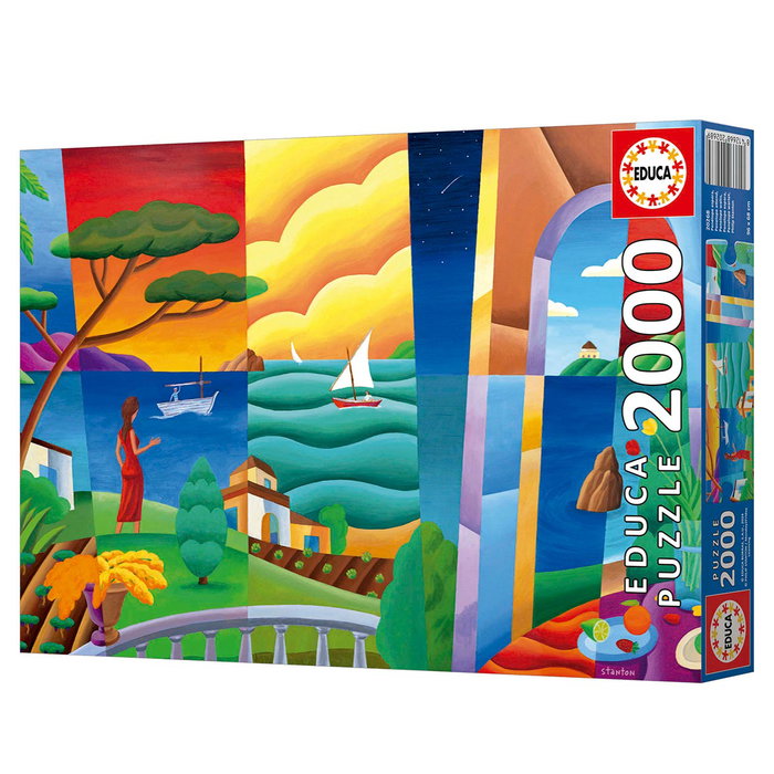 Educa Puzzle 2000 Pièces Adultes "Penelope Espera" par Philip Stanton - Référence 20268 - 96 x 68 cm avec Colle Fix Puzzle Educa Puzzle 2000 Pièces Adultes "Penelope Espera" par Philip Stanton - Référence 20268 - 96 x 68 cm avec Colle Fix Puzzle