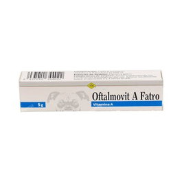 FATRO VET OFTALMOVIT A POMADA 5 G VET