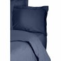 BigBuy Home Parure de couette Bleu foncé 3 pièces (220 x 240 cm)