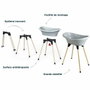Thermobaby Pack bain VASCO 9 en 1 - Gris Charme