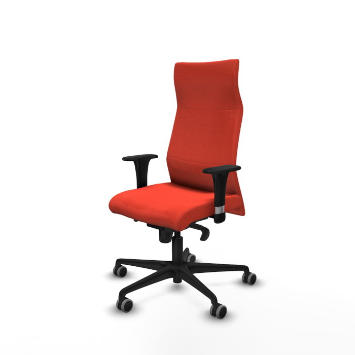 Piqueras Y Crespo Fauteuil Albacete Orange Foncé avec Mécanisme Synchrone et Accoudoirs 1D Piqueras Y Crespo Fauteuil Albacete Orange Foncé avec Mécanisme Synchrone et Accoudoirs 1D