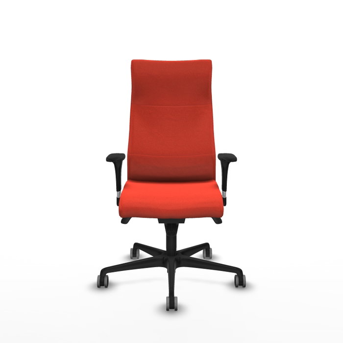 Piqueras Y Crespo Fauteuil Albacete Orange Foncé avec Mécanisme Synchrone et Accoudoirs 1D Piqueras Y Crespo Fauteuil Albacete Orange Foncé avec Mécanisme Synchrone et Accoudoirs 1D