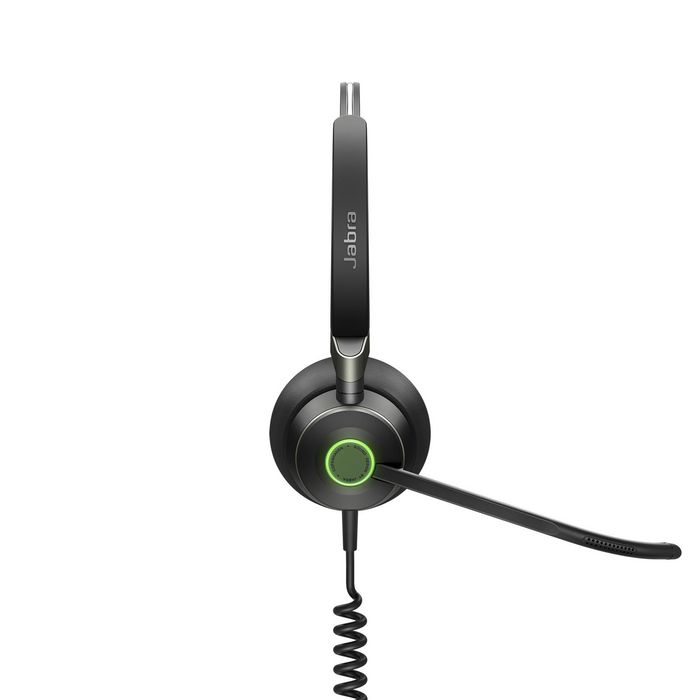 Jabra Engage 50 - Micro-casque USB-C et USB-A avec suppression de bruit pour centre d'appels - Stéréo/Mono - Logiciel d'intégration et contrôle d'appels