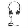 Jabra Engage 50 - Micro-casque USB-C et USB-A avec suppression de bruit pour centre d'appels - Stéréo/Mono - Logiciel d'intégration et contrôle d'appels