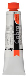 Cobra Study Color Peinture à l'huile miscible à l'eau Blanc de titane 105, 40 ml