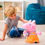 SIMBA Peluche Peppa Pig avec Maman Cochon et Evie, figurine en peluche de 33 cm