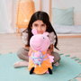 SIMBA Peluche Peppa Pig avec Maman Cochon et Evie, figurine en peluche de 33 cm
